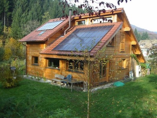 Panneau solaire pour chalet isolé