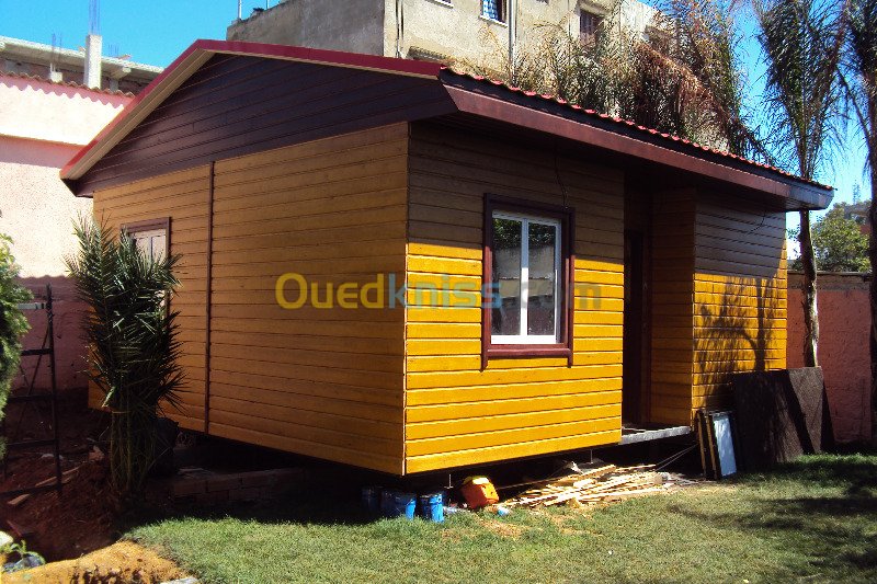 Fabrication de chalet