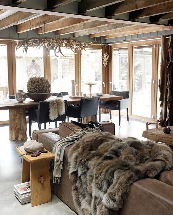 Décoration chalet chic