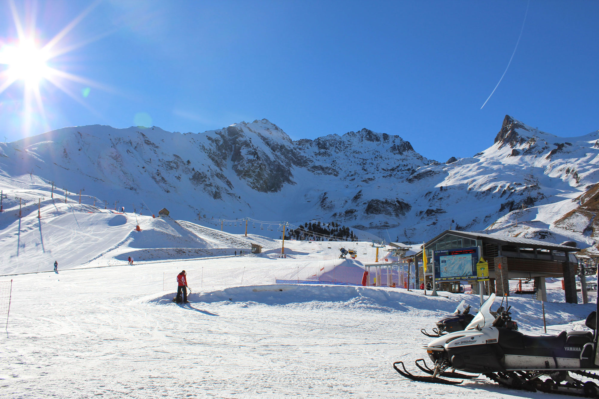 Location chalet luz ardiden pied pistes