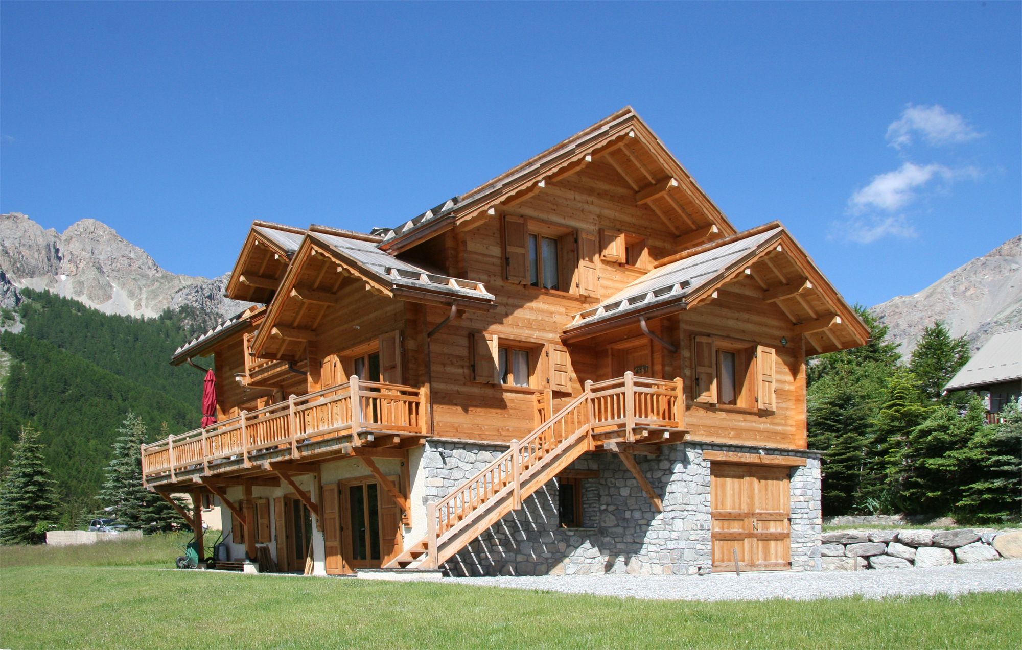 Chalet madrier massif