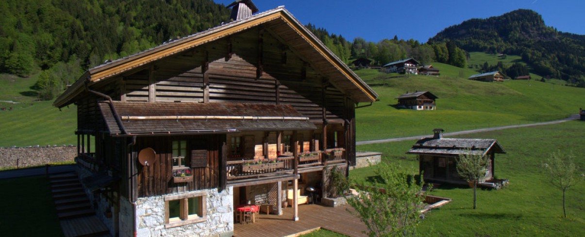 Chalet a vendre au grand bornand