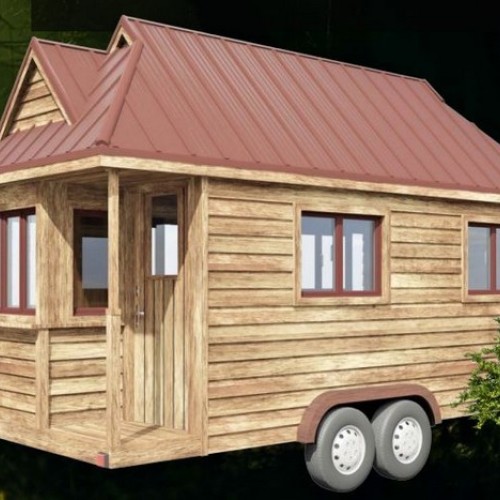 Chalet en bois tout equipé