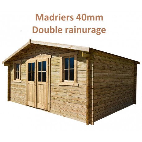 Chalet bois pour jardin