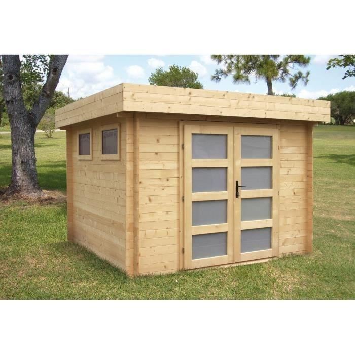 Chalet de jardin en bois moderne