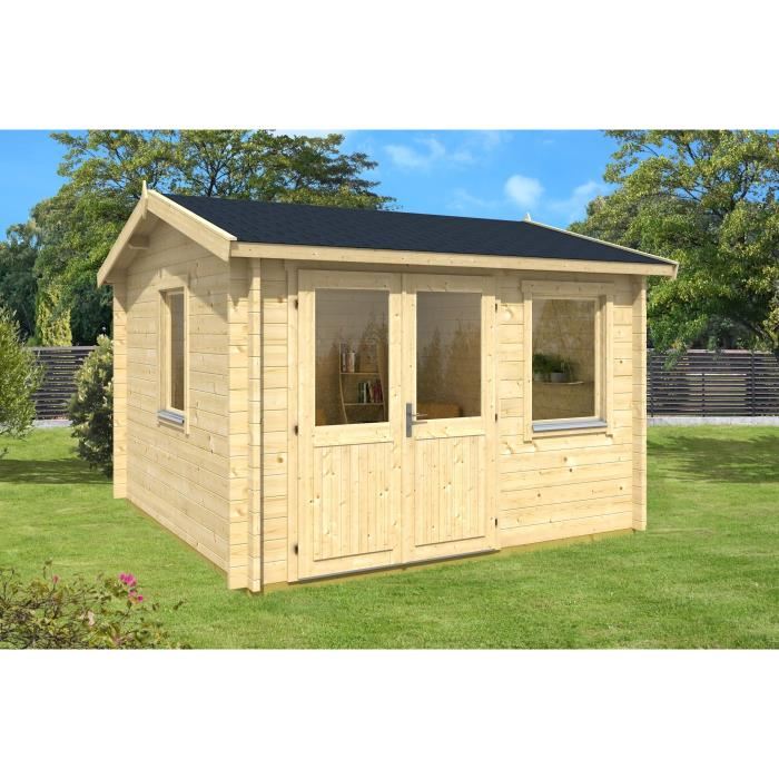 Chalet madrier 70 mm