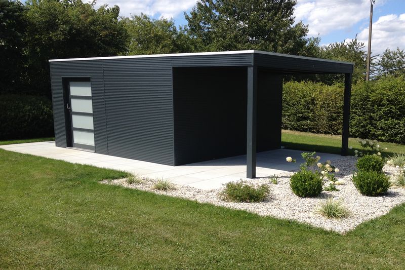Chalet de jardin contemporain