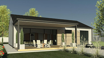 Chalet bois cle en main prix
