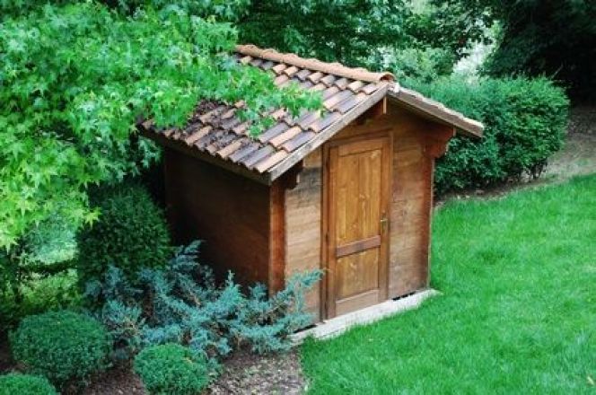 Chalet de jardin d'occasion