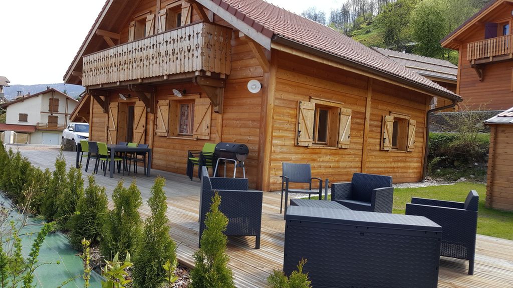 Location chalet la bresse 12 personnes