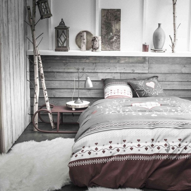 Parure de lit chalet