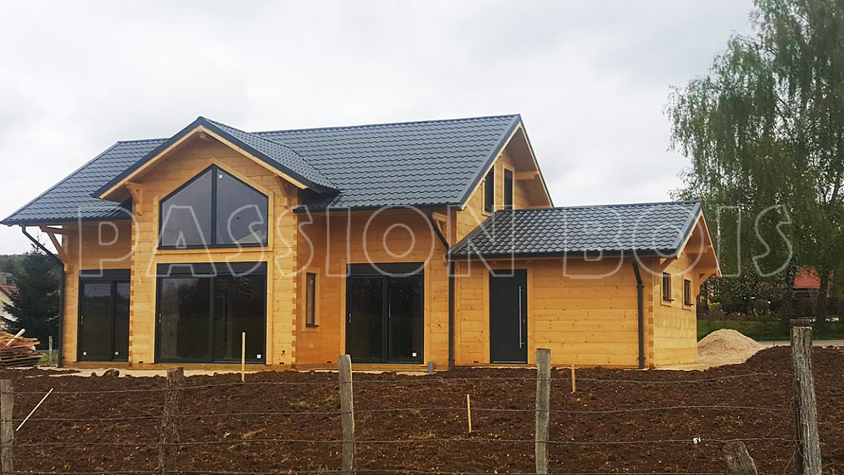 Chalet bois kit 80m2