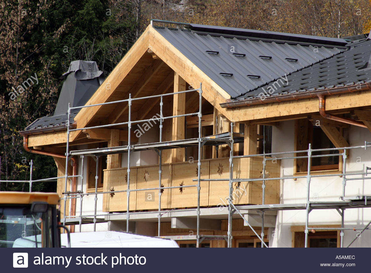 Construction chalet puy de dome