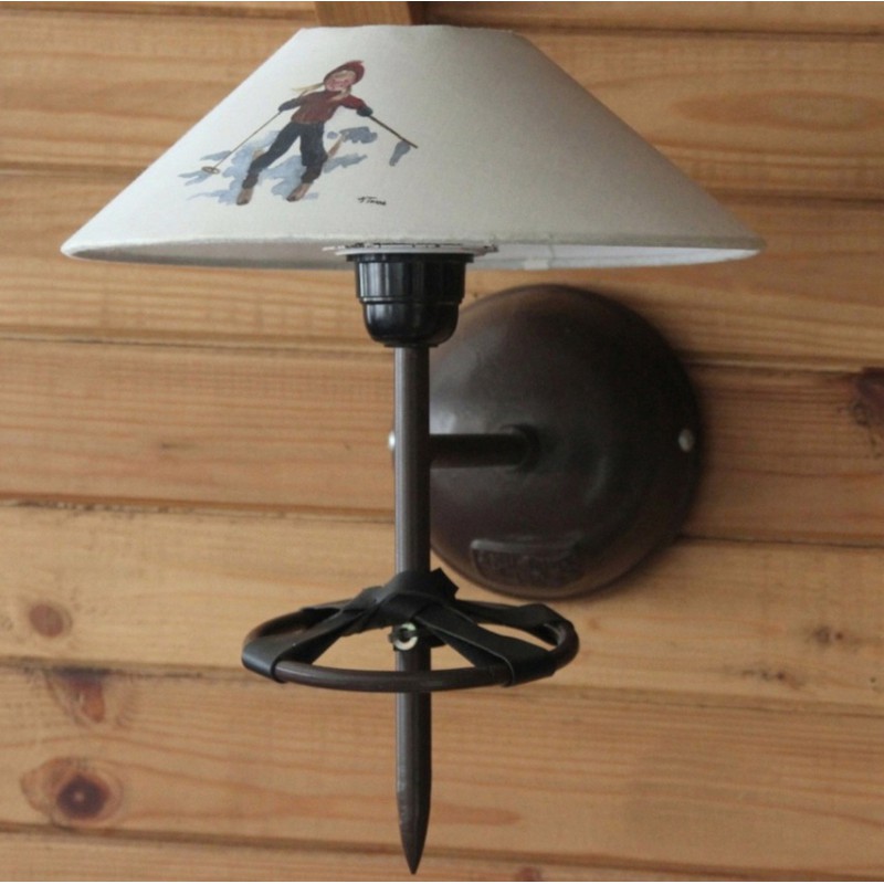 Applique montagne chalet