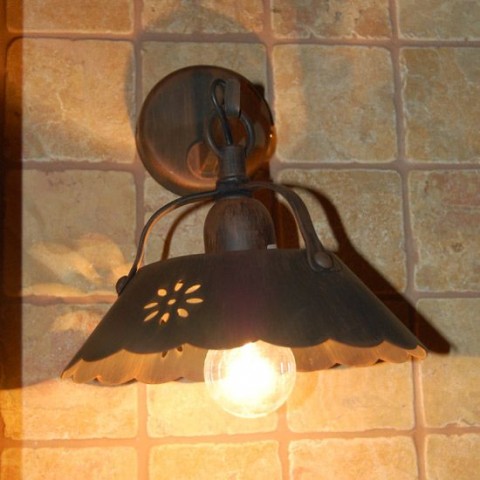 Applique murale style chalet