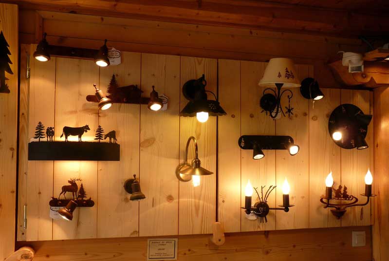 Eclairage chalet