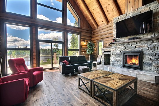 Chalet en bois rond