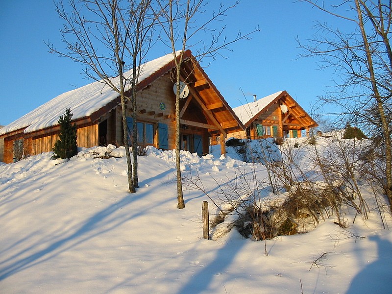 Location chalet jura noel
