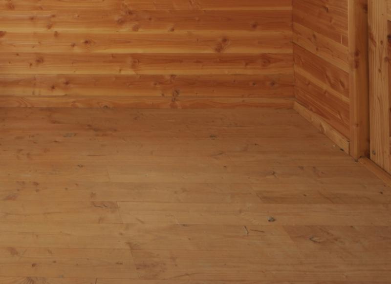 Plancher de chalet