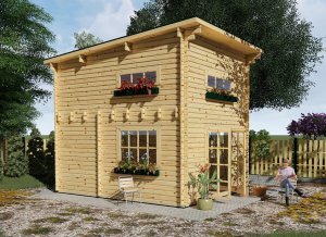 Chalet toit plat 30m2