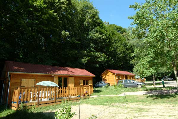 Location chalet camping municipal