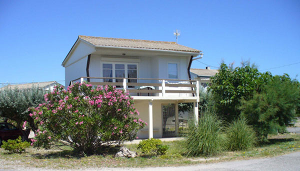 Chalet gruissan plage a louer