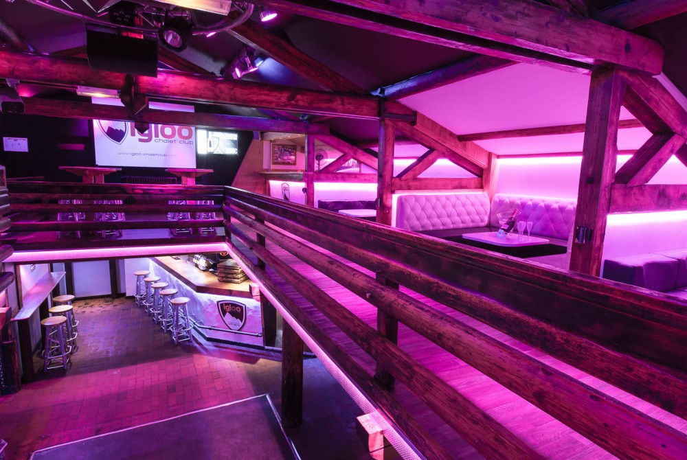 Igloo chalet club les gets