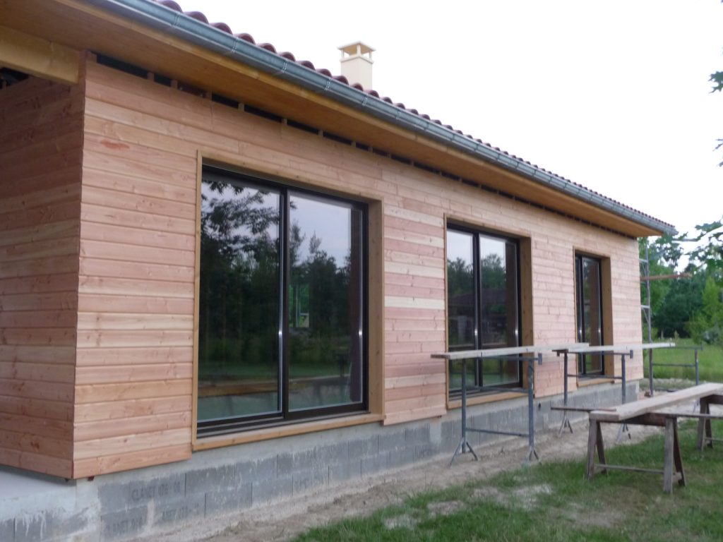 Chalet bois sablé