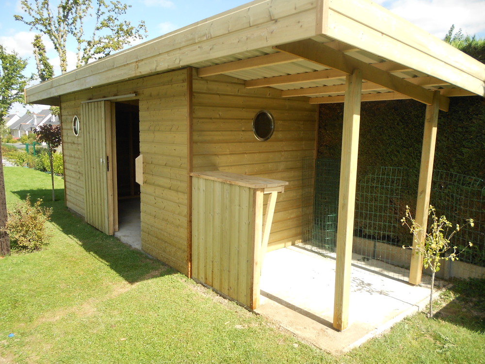 Chalet de jardin sur mesure