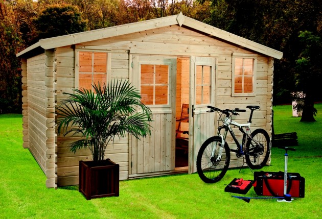 Chalet de jardin mr bricolage