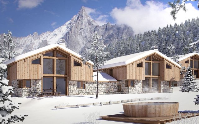 Photo chalet de montagne