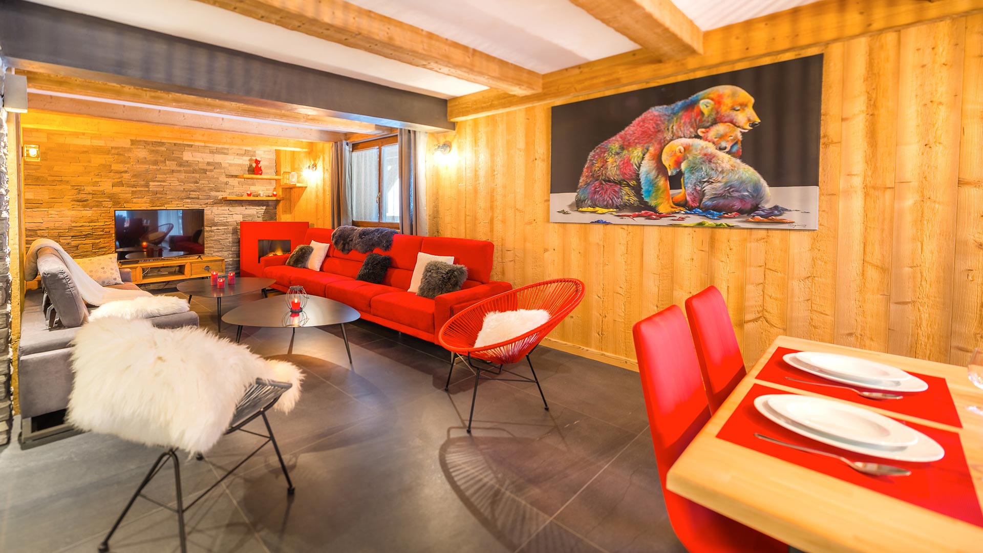 Chalet chantemerle chatel