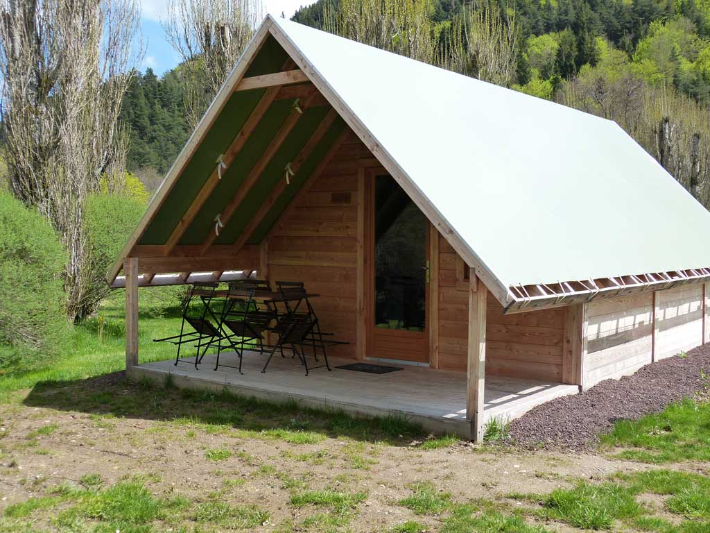 Chalet toilé