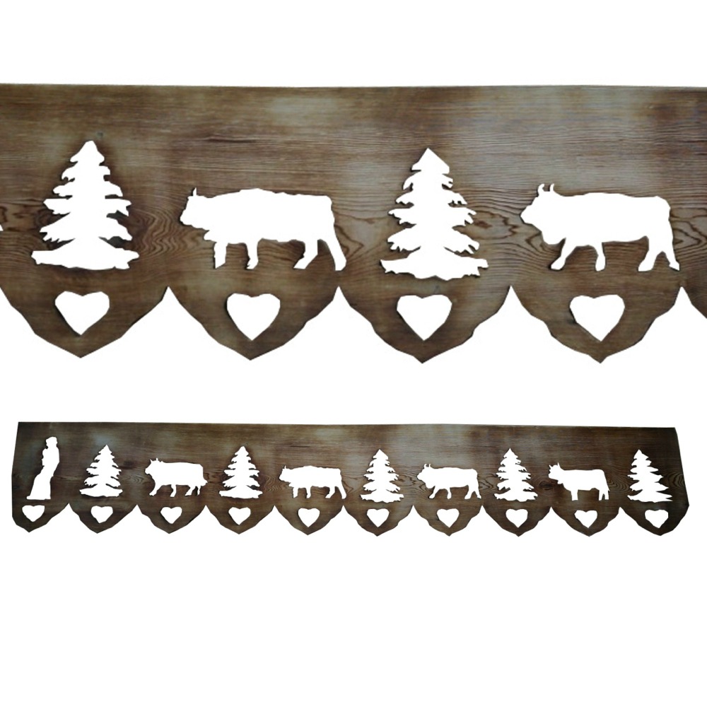 Frise en bois pour chalet