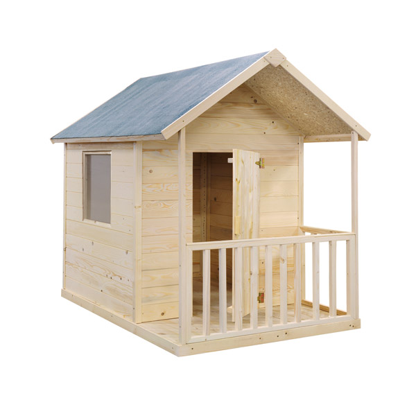 Chalet en bois pour enfant