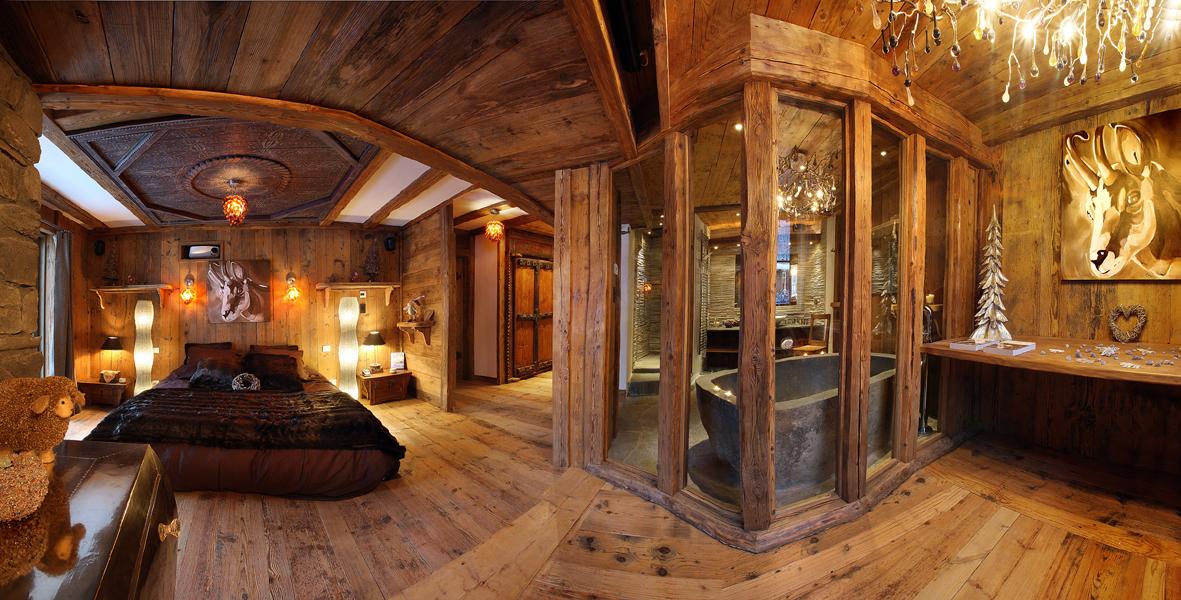 Deco interieur chalet bois