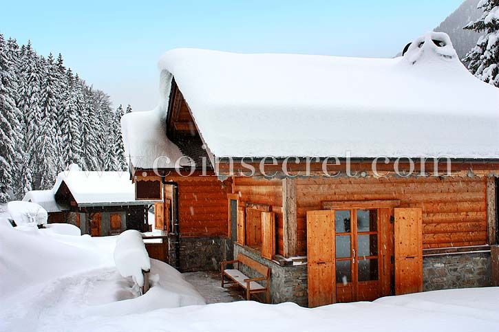 Chalet ski aux pieds