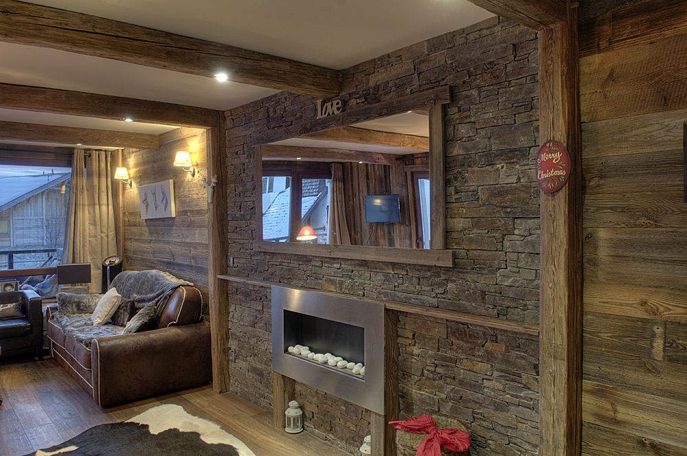 Renovation chalet vieux bois