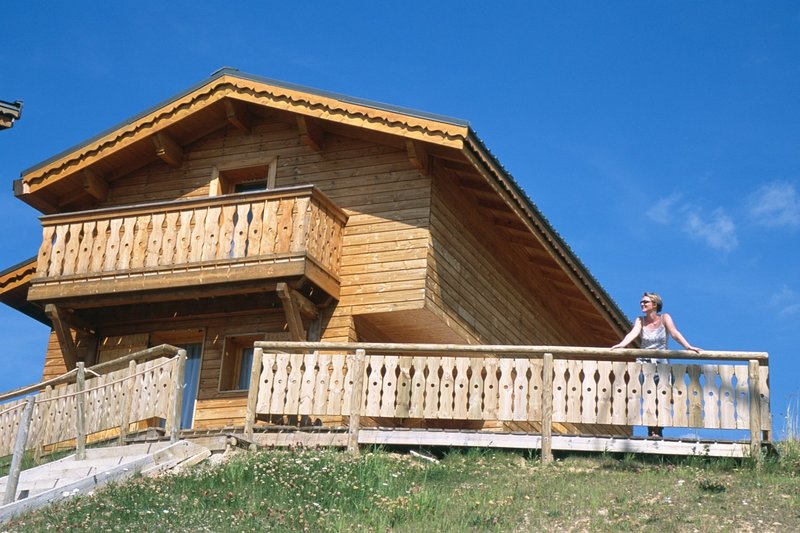 Chalet ski cheminée