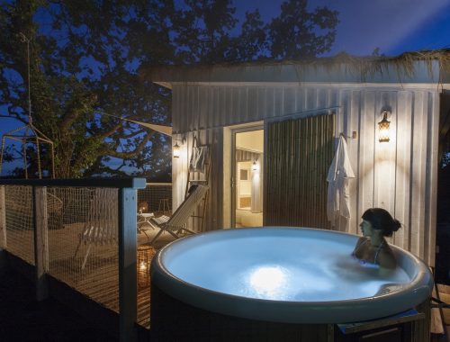 Chalet avec spa privé