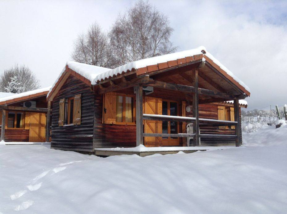 Camping avec location de chalet