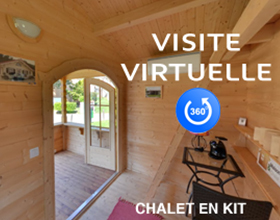 Chalet en bois habitable 35m2