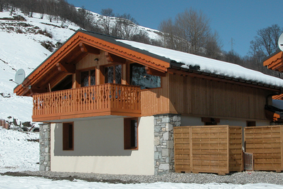 Ski chalet les menuires