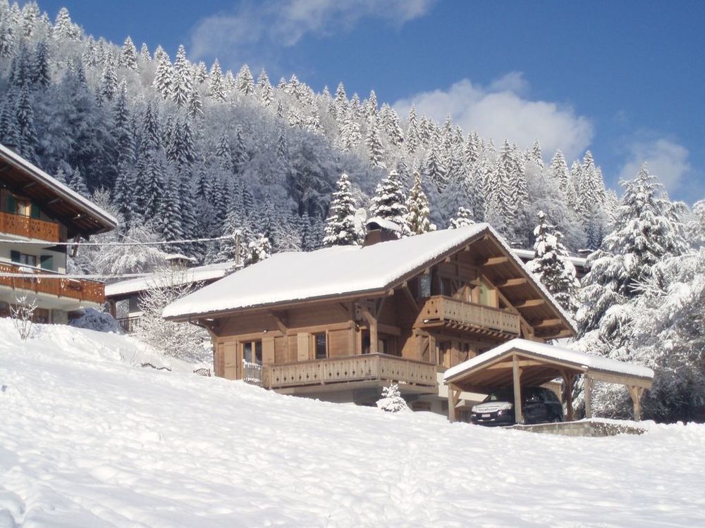 Chalet fleuri chauvigny