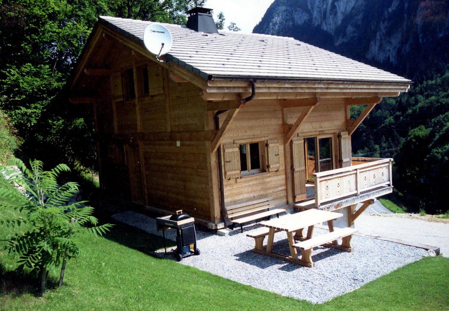 Construction chalet bois