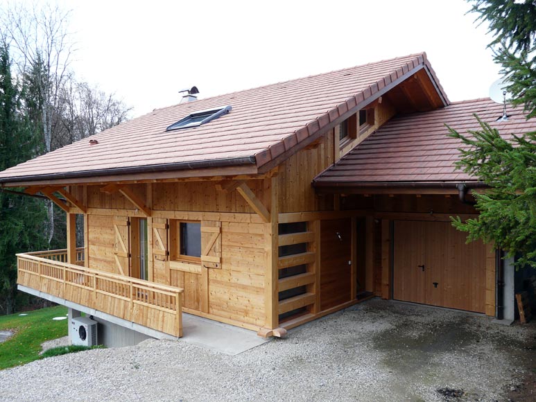 Chalet ossature bois