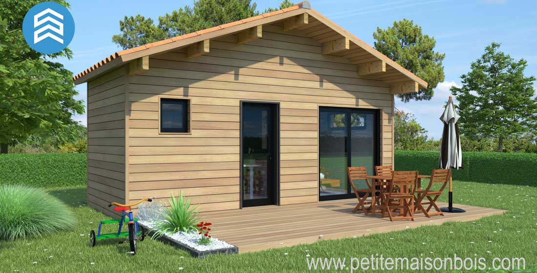 Chalet en bois gironde