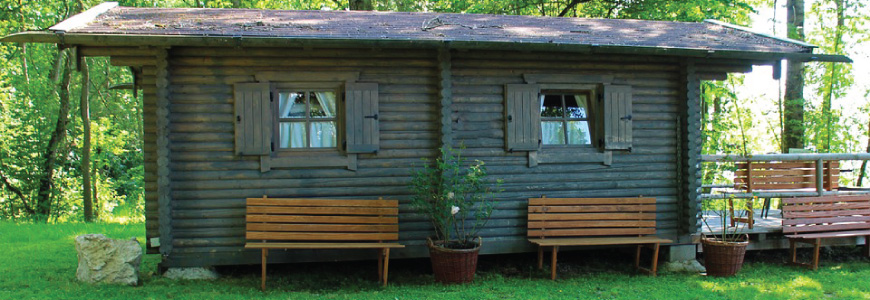 Lasurer un chalet en bois
