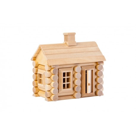 Maquette chalet bois