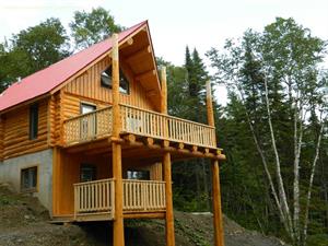 Chalet a louer en bois rond